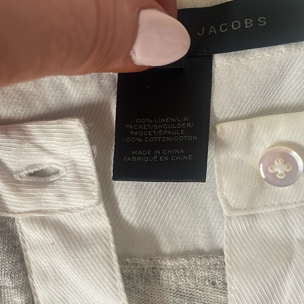 Marc by Marc Jacobs Slubbed Linen Long Sleeve  XS from revolve - Picture 5 of 6
